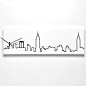 Skyline New York Wall Clock by Progetti