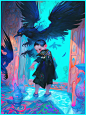 ［AI暗黑情侣☠️］萝莉赛博巴洛克，小恶魔磕cp