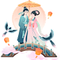 重阳节节日科普中国风插画海报(2)_设计页－稿定设计