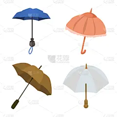 雨,图标集,遮阳伞,天气,保险,气象学,春天,暴风雨,阴影,夏天