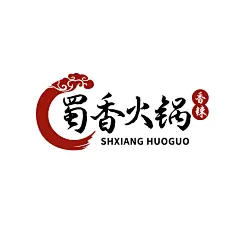 火锅川菜品牌宣传LOGO简约微信头像