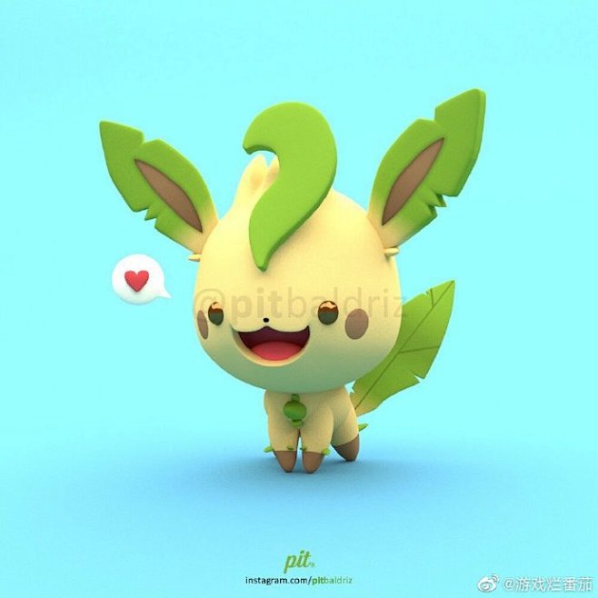 3D#精灵宝可梦# (via PitBa...