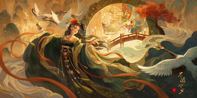 古风插画——旧词系列合集1-1.jpg