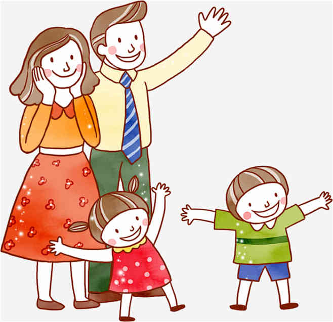 幸福一家人动漫人物