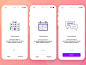12款扁平化插画类App引导页设计 - 优优教程网