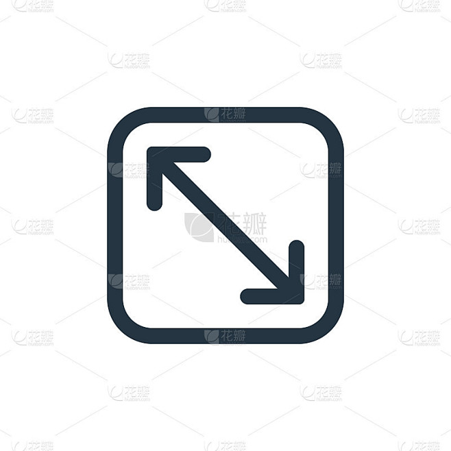 宽矢量图标孤立在白色背景。轮廓，细线宽图标用于网站设计和移动，应用程序开发。细线宽轮廓图标矢量插图。