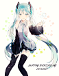 miku  happy birthday~  8.31    #初音# #二次元#