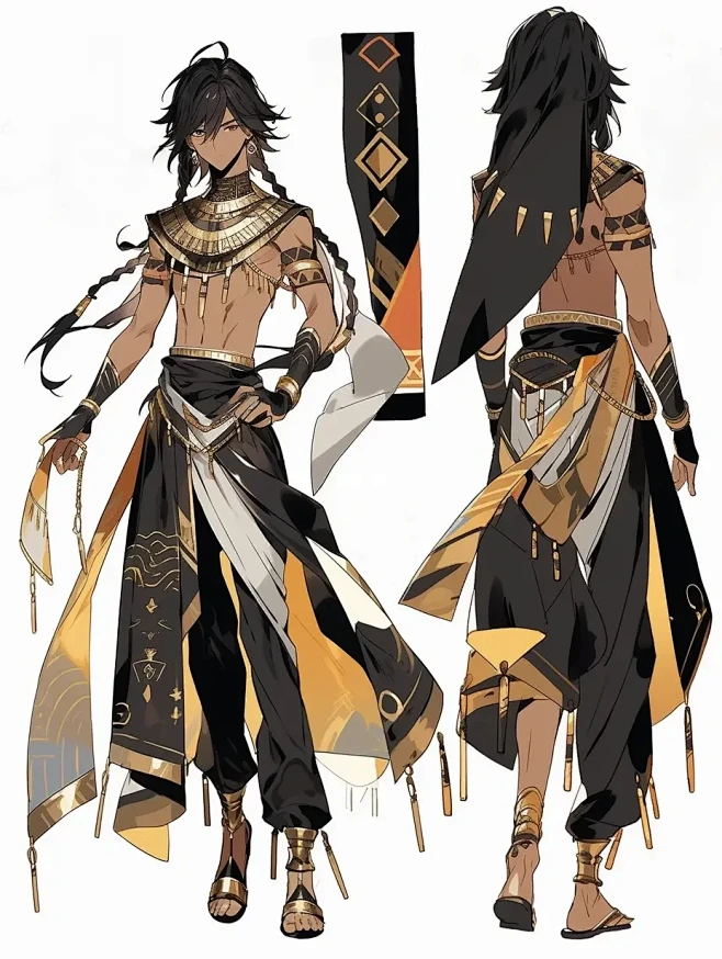 角色｜荷鲁斯｜古埃及服装