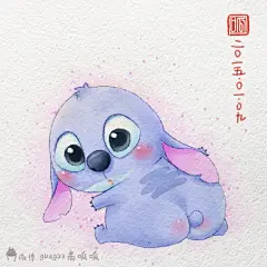 -插画家园-插画家园【2015年01月09日】一天一画NO.52-插画家园呱呱~~北屁光屁屁系列来拉 应粉丝要求画了史迪仔 龙猫 蓝精灵 。。无论难看好看 欢迎-插画家园
