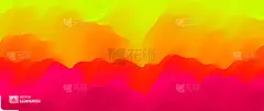 背景,绘画插图,山,矢量,黎明,地形,沙丘,抽象,日落