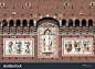 Coat of arms of the Visconti family on the wall of the Filarete Tower of the Castello Sforzesco in Milan, Italy : Discover millions of royalty-free photos, illustrations, and vectors in the Shutterstock collection. Thousands of new, high-quality images ad