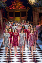 2016秋冬米兰时装周：杜嘉班纳 (Dolce&Gabbana) 女装秀