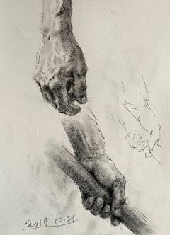 小旋风李鬼采集到H-绘画（素描）