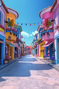 C4D电商店铺场景虚拟空间设计