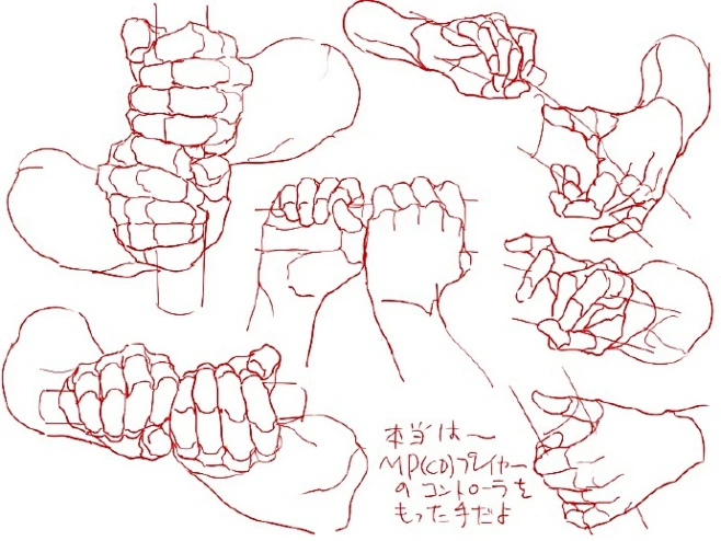 #绘画参考学习#持刀动作姿势参考-花瓣网