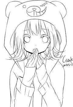 K018ENUB0B4X0手绘插画线稿