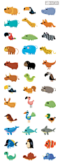  animal (vector) icons… : royalty-free stock illustrations…