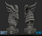 singularity gem, Michael vicente - Orb : Had the very cool task to update the visual and lore of the game, sculpting the "singularity gem" for heroes. This gem is the reward inside every core. I also made one for the dark nexus trailer and a hig