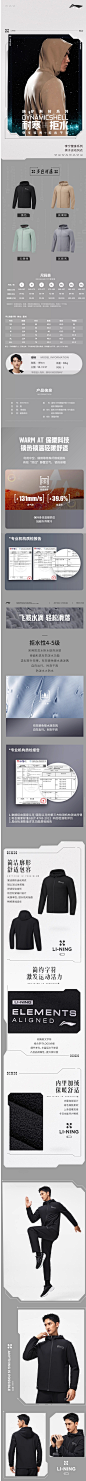 李宁运动保暖外套 | 2023秋冬加绒加厚户外防泼水休闲登山服男士-tmall.com天猫