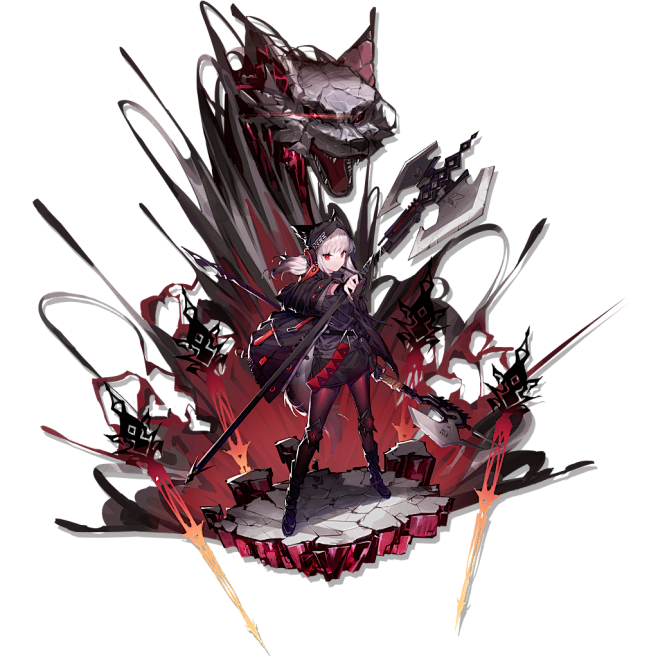 明日方舟 霜叶（精）_造型 _T20191127 _女1_T20191127