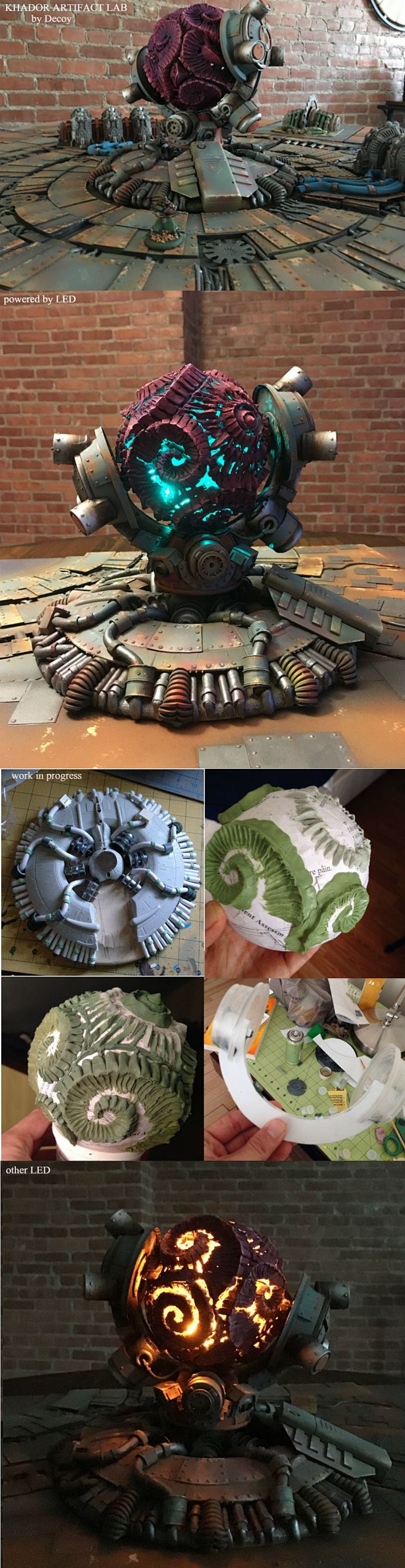 Chulthu artifact lab...