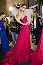 Zuhair Murad Fall 2014 Couture Collection Backstage