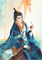 水墨  中国风 #水彩#
