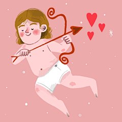 国外浪漫甜蜜情人节情侣拥抱亲吻爱情插画宣传海报ai设计素材模板-淘宝网