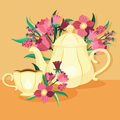 雾里看花女青年采集到插画ing