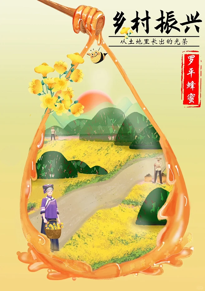 乡村振兴系列海报