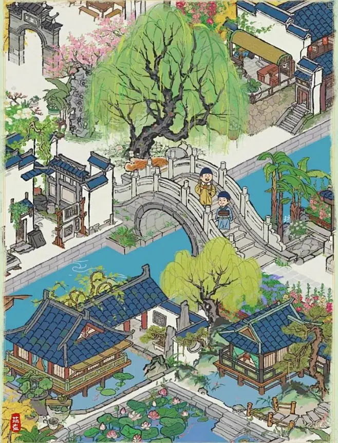 江南百景图-琉夜-今日头条-花瓣网
