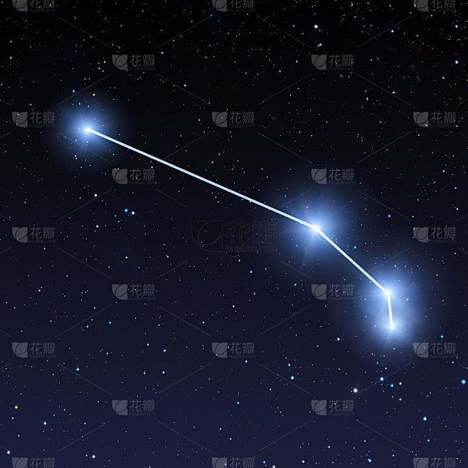 星空下的白羊座图