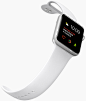 Apple Watch Series 2 : 全新 Apple Watch Series 2 拥有内置 GPS 和快速的双核处理器，同时达到 50米 防水。精心的设计，让你一手掌握五花八门的运动方式。