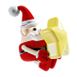 圣诞老人 3D 插图