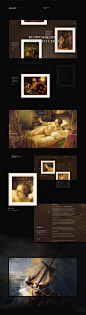 Rembrandt : Website : Website about the great artist, his life and works.