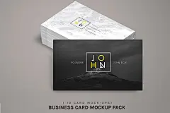 名片展示模型MockupsBusiness Card Mockup Bundle #1759369-样机模版-美工云(meigongyun.com)