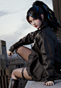 "Cool girl"_Sauil作品_角色/人物/生物_CG模型网
