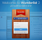 Wunderlist网站质感的登录界面设计，来源自黄蜂网http://woofeng.cn/webcut/