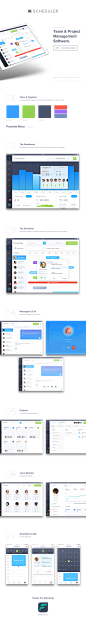 Scheduler iPad App : scheduler is team and project managemen software