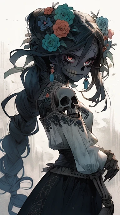 the lily girl with t...