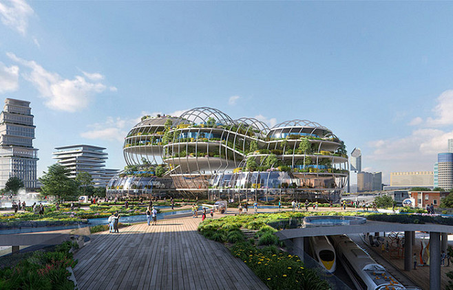社会技术城市，荷兰 / UNStudio...