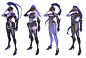 Widowmaker Concept Art from Overwatch 2