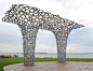 Artist Christopher Puzio has created a new public art installation called Island Arbor located at Tom Ham’s Lighthouse on Harbor Island in San Diego, California.