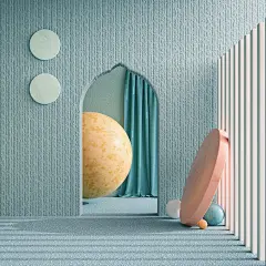 Experimental Architecture - Vol 1 : Experimental Architecture - Vol. 1March - May, 2020Personal project to explore the use of textures in architecture and simple shapes. Experiment with the use of &quot;Sky Light&quot; as the main light and the similar co