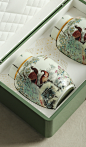 茶叶罐密封罐高档古树红茶茶叶包装盒空礼盒绿茶散茶半斤装茶叶罐礼品盒定制