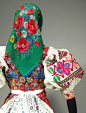 RARE Slovak Folk Costume Abelova Beaded Vest Embroidered Skirt Apron Blouse Kroj | eBay