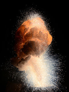 季雨里的芙蓉采集到岩浆 爆炸 粒子爆炸