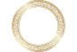 金边圆环传统复古 新年装饰素材 PNG免抠图