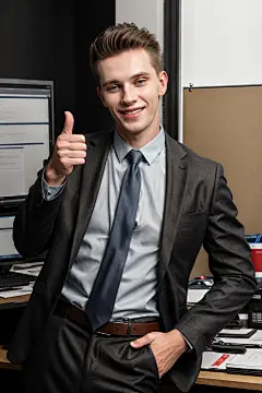 工作俊朗职场职业男性摄影图片