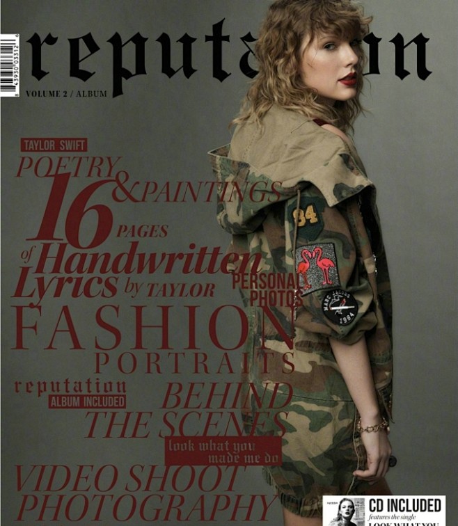 霉霉taylorswift新专辑全新写真美图曝光